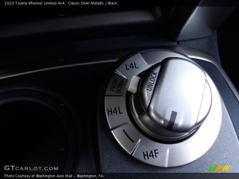 Controls of 2020 4Runner Limited 4x4