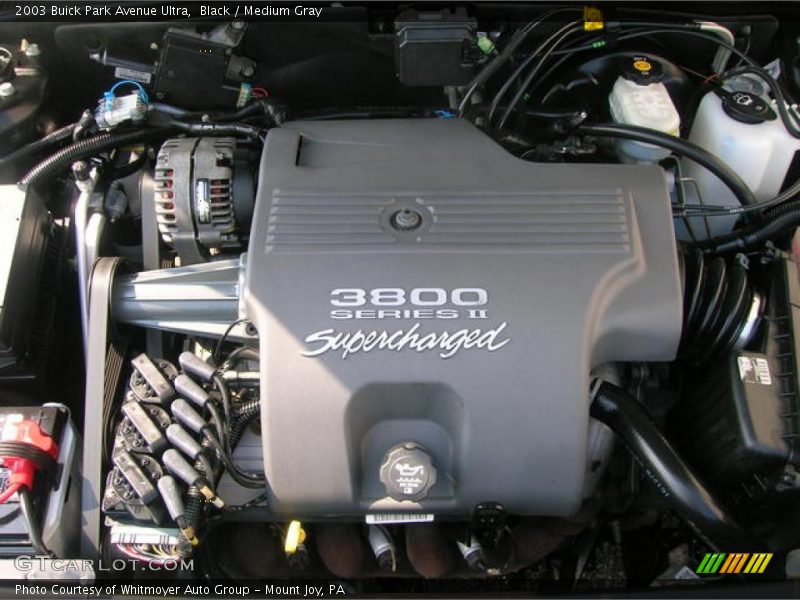 Black / Medium Gray 2003 Buick Park Avenue Ultra