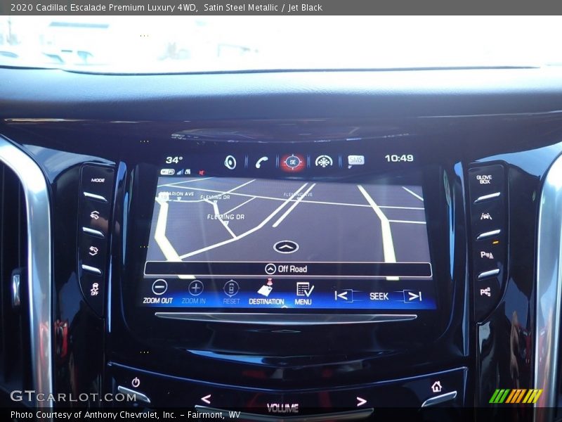 Navigation of 2020 Escalade Premium Luxury 4WD