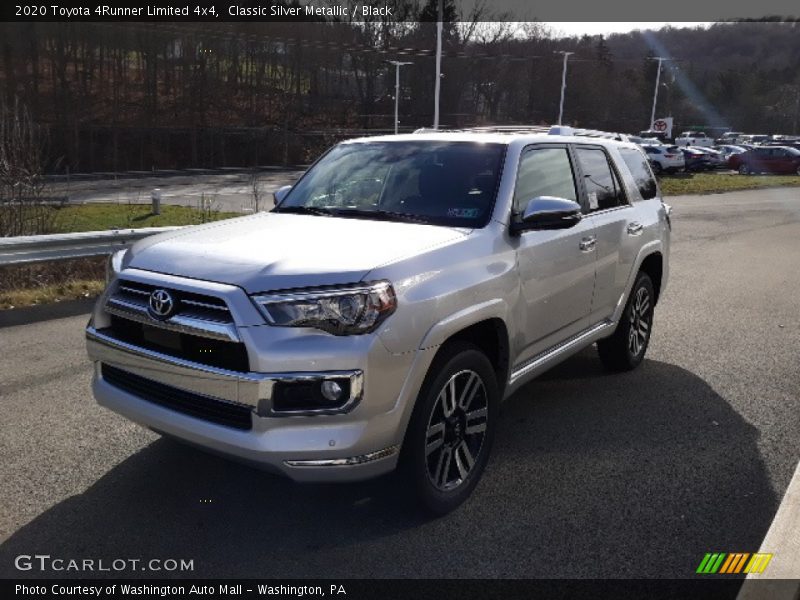Classic Silver Metallic / Black 2020 Toyota 4Runner Limited 4x4