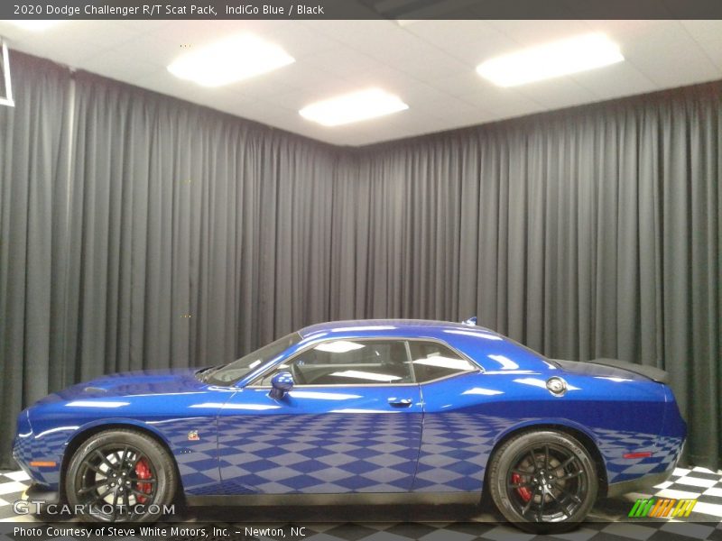 IndiGo Blue / Black 2020 Dodge Challenger R/T Scat Pack