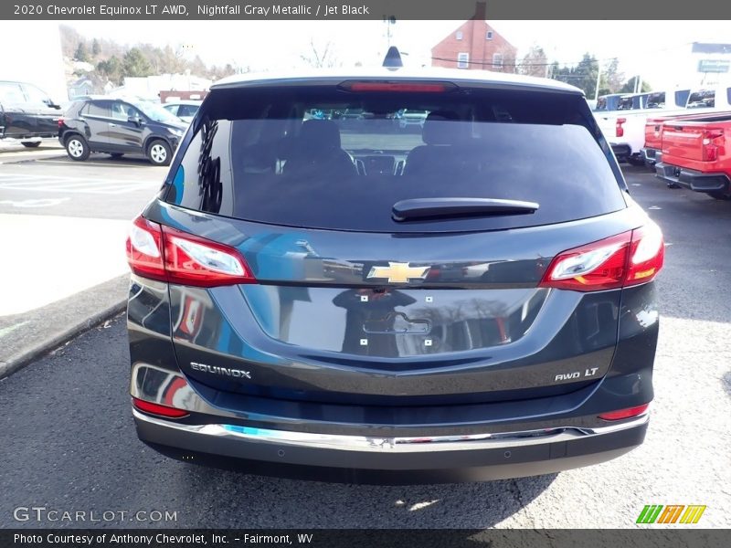 Nightfall Gray Metallic / Jet Black 2020 Chevrolet Equinox LT AWD