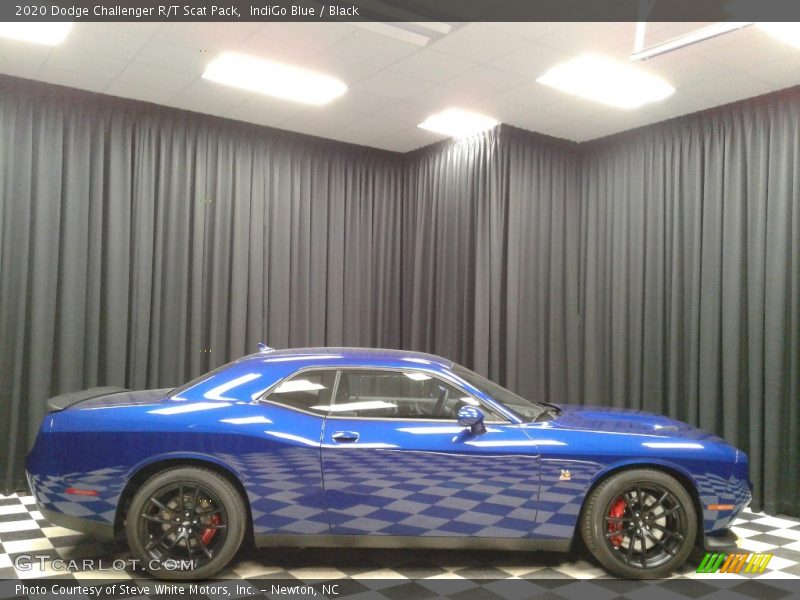 IndiGo Blue / Black 2020 Dodge Challenger R/T Scat Pack