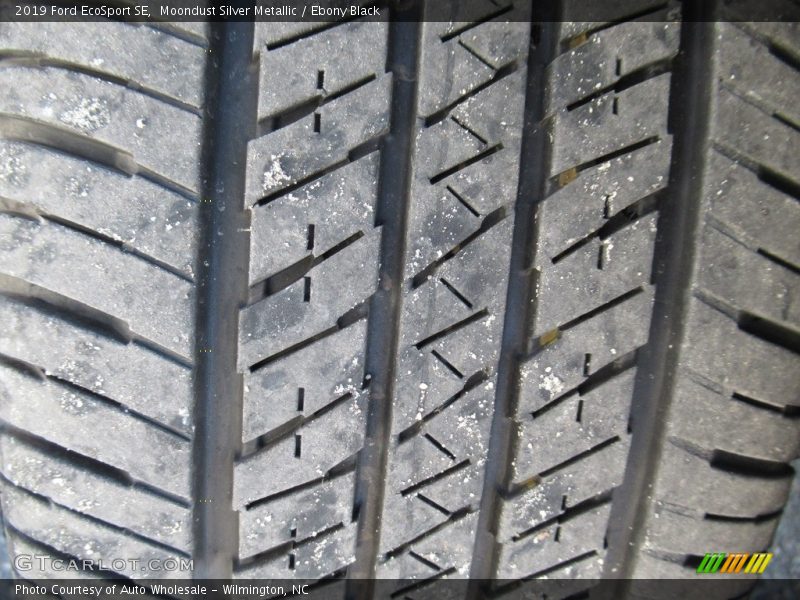 Moondust Silver Metallic / Ebony Black 2019 Ford EcoSport SE