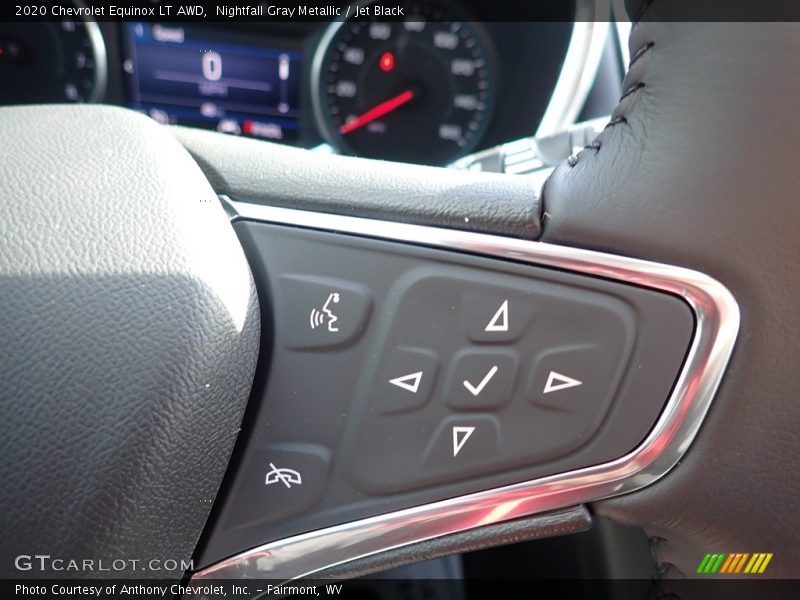 Nightfall Gray Metallic / Jet Black 2020 Chevrolet Equinox LT AWD