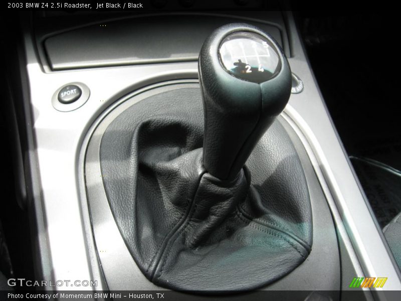 Jet Black / Black 2003 BMW Z4 2.5i Roadster