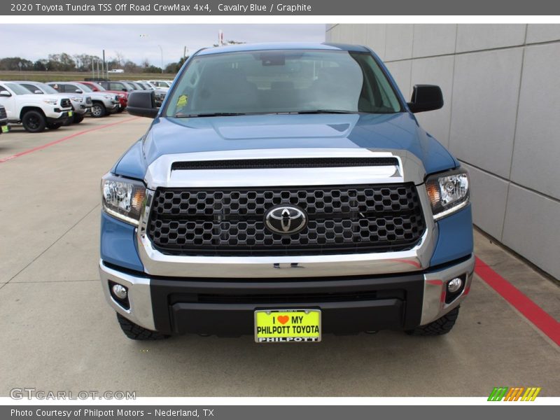 Cavalry Blue / Graphite 2020 Toyota Tundra TSS Off Road CrewMax 4x4