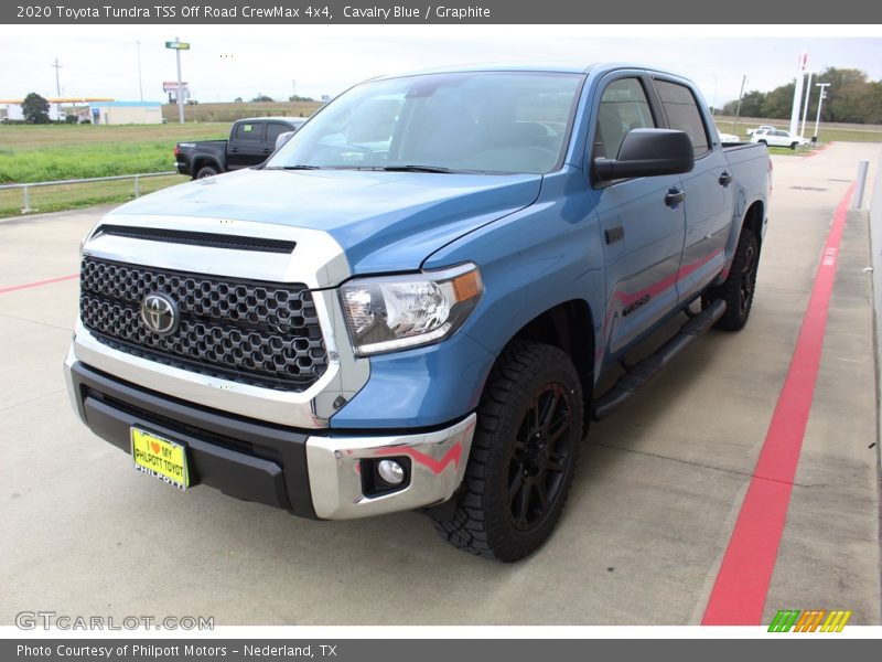 Cavalry Blue / Graphite 2020 Toyota Tundra TSS Off Road CrewMax 4x4
