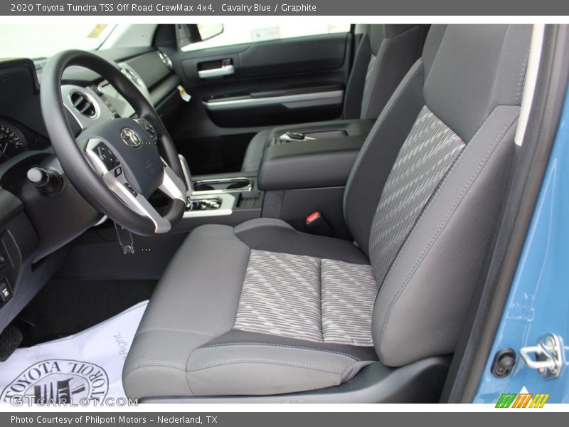 Cavalry Blue / Graphite 2020 Toyota Tundra TSS Off Road CrewMax 4x4