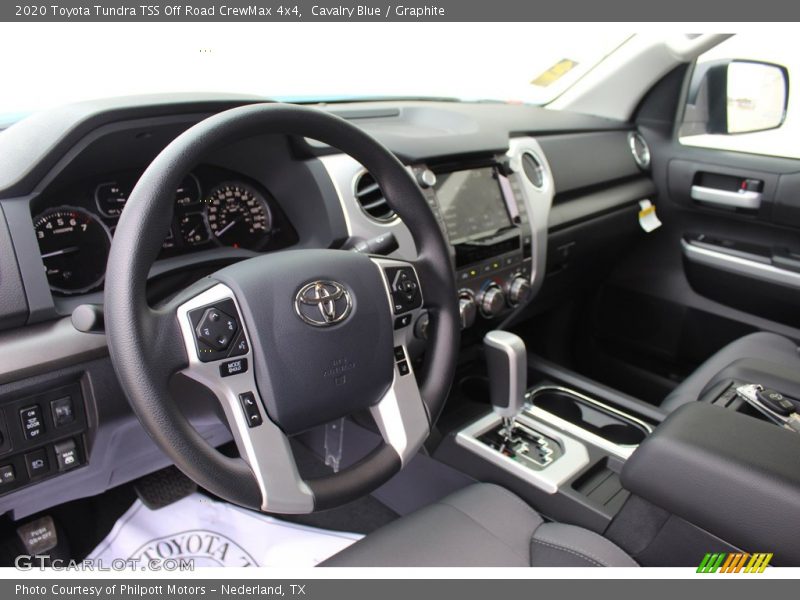 Cavalry Blue / Graphite 2020 Toyota Tundra TSS Off Road CrewMax 4x4