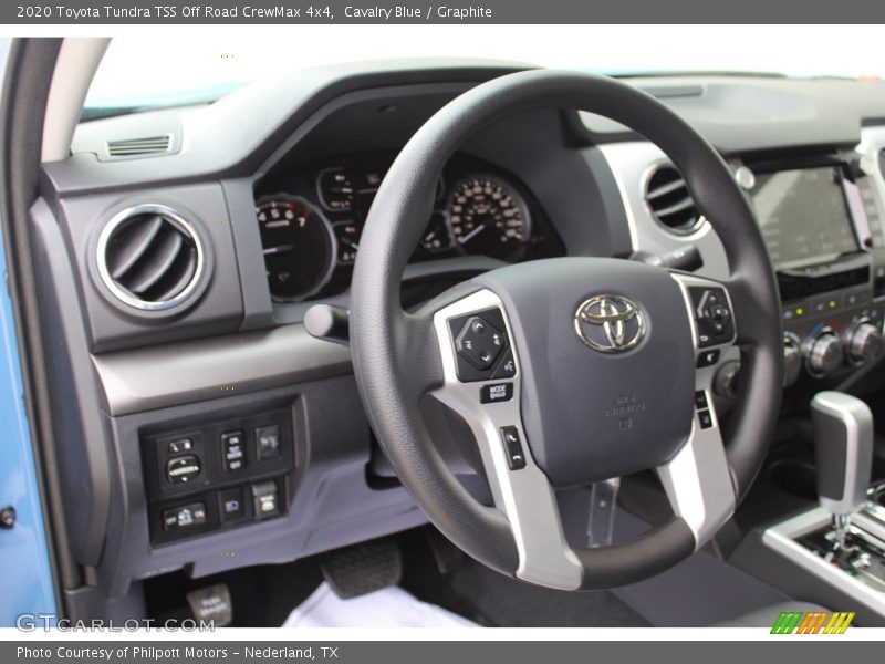 Cavalry Blue / Graphite 2020 Toyota Tundra TSS Off Road CrewMax 4x4