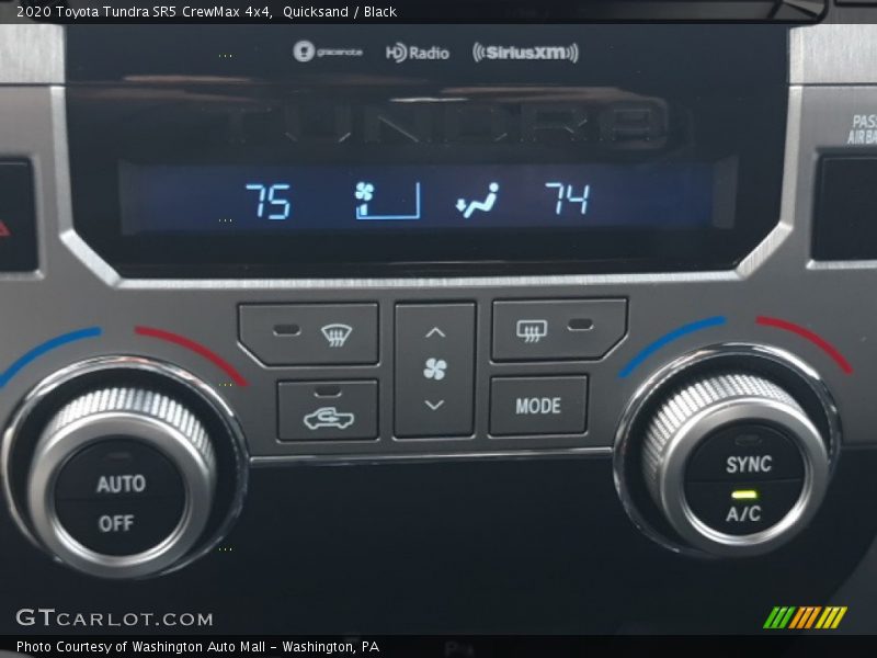 Quicksand / Black 2020 Toyota Tundra SR5 CrewMax 4x4