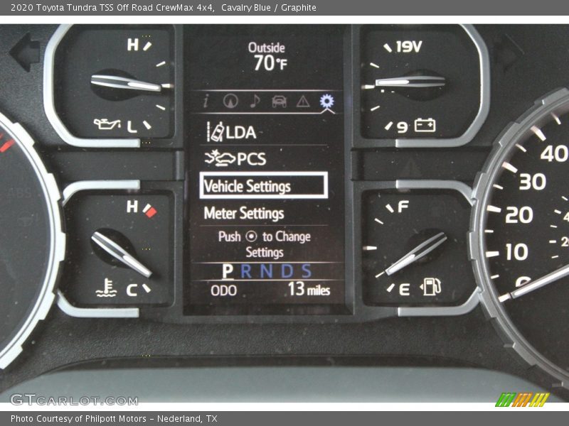 Cavalry Blue / Graphite 2020 Toyota Tundra TSS Off Road CrewMax 4x4