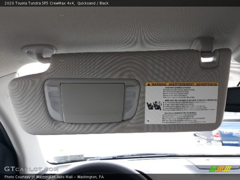 Quicksand / Black 2020 Toyota Tundra SR5 CrewMax 4x4