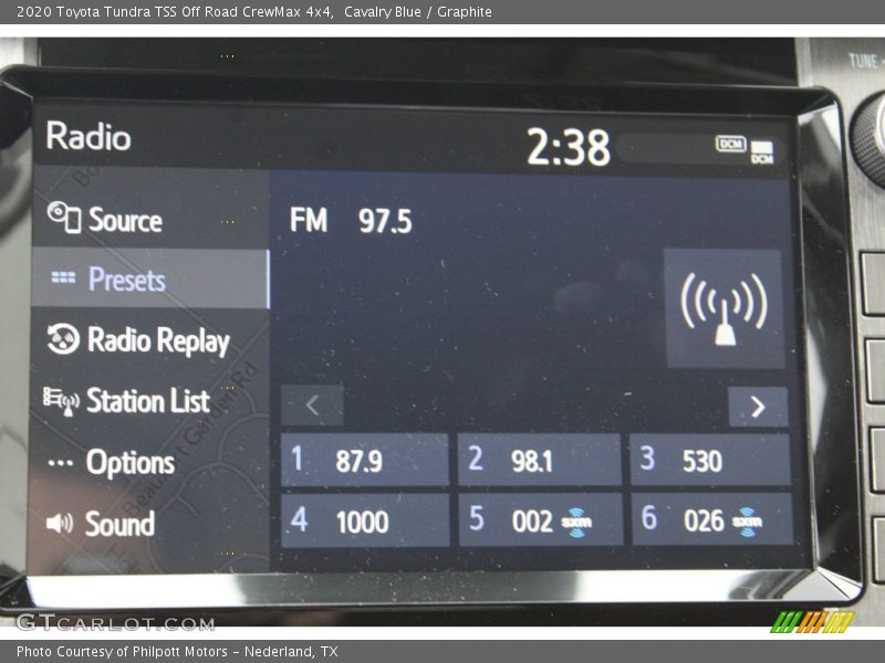 Cavalry Blue / Graphite 2020 Toyota Tundra TSS Off Road CrewMax 4x4