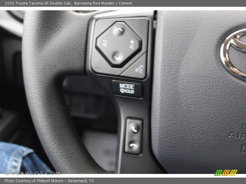 Barcelona Red Metallic / Cement 2020 Toyota Tacoma SR Double Cab
