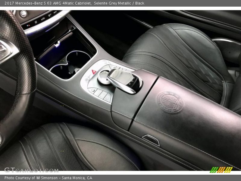 Selenite Grey Metallic / Black 2017 Mercedes-Benz S 63 AMG 4Matic Cabriolet