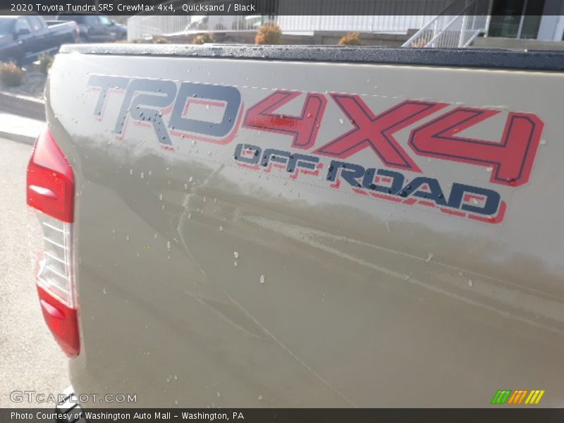 Quicksand / Black 2020 Toyota Tundra SR5 CrewMax 4x4