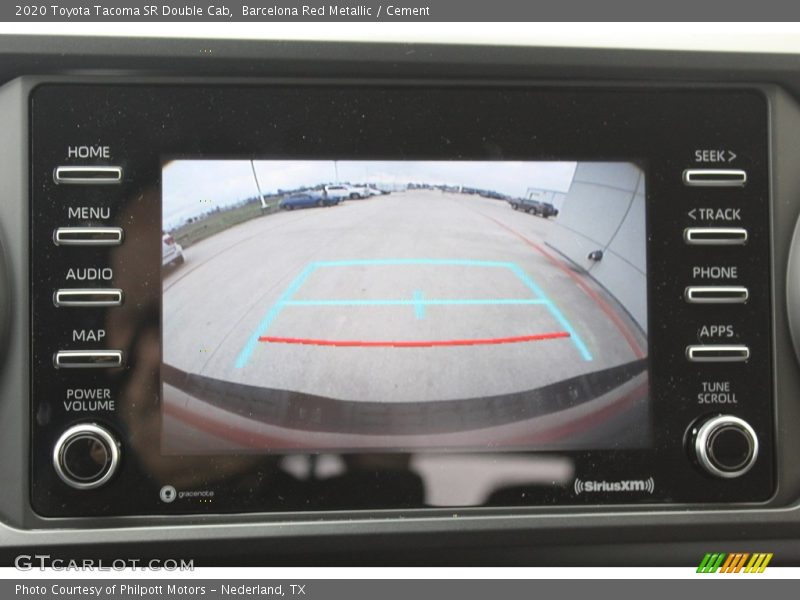 Barcelona Red Metallic / Cement 2020 Toyota Tacoma SR Double Cab