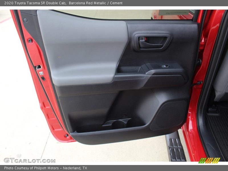 Barcelona Red Metallic / Cement 2020 Toyota Tacoma SR Double Cab