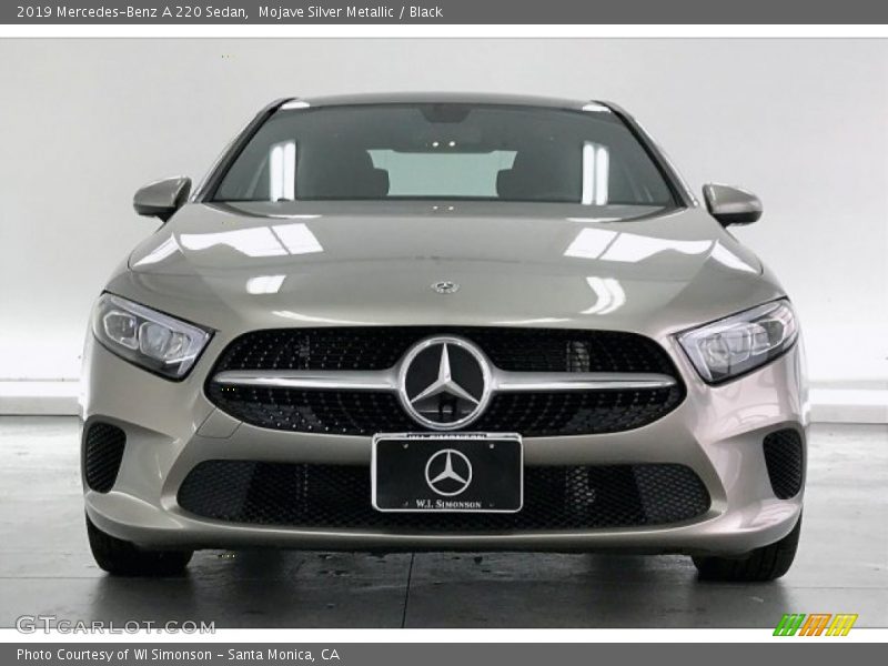 Mojave Silver Metallic / Black 2019 Mercedes-Benz A 220 Sedan