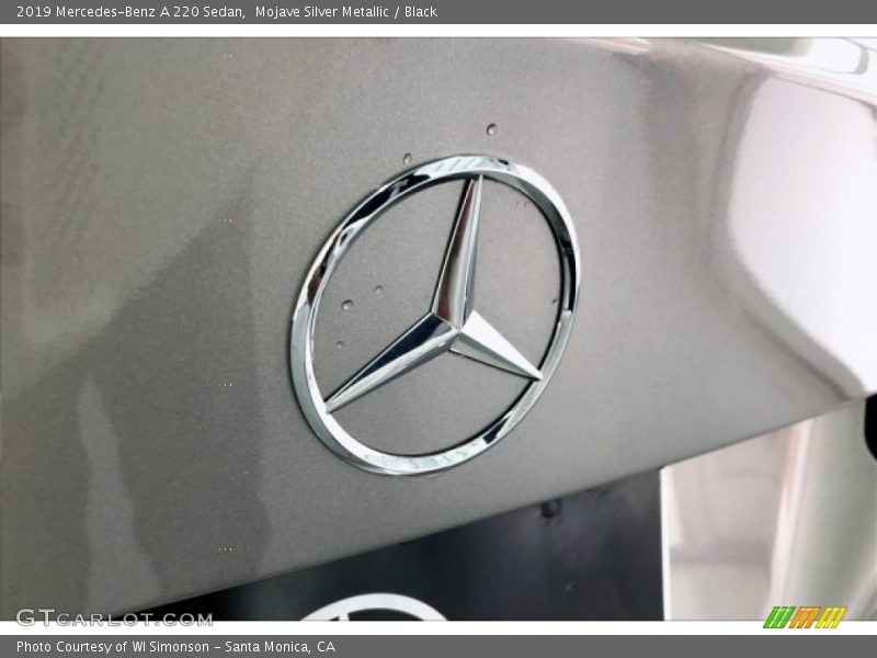 Mojave Silver Metallic / Black 2019 Mercedes-Benz A 220 Sedan