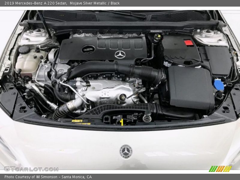 Mojave Silver Metallic / Black 2019 Mercedes-Benz A 220 Sedan