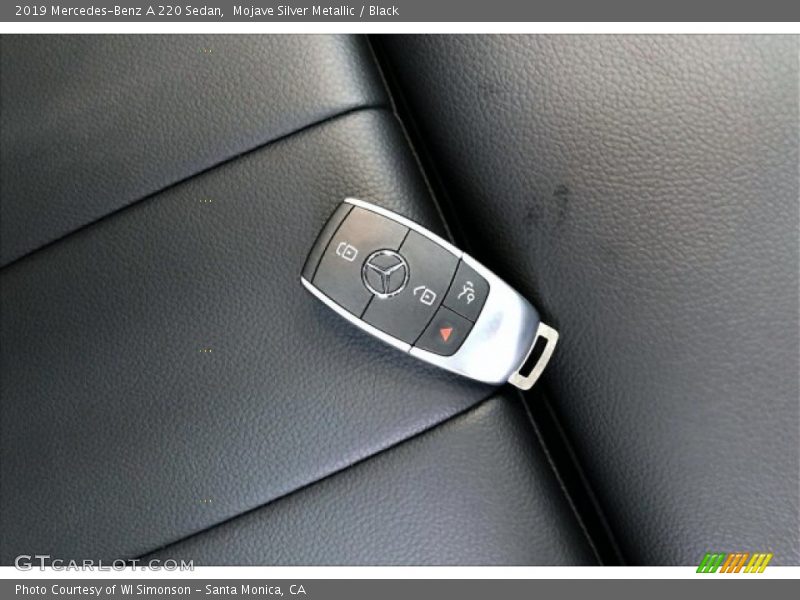 Mojave Silver Metallic / Black 2019 Mercedes-Benz A 220 Sedan