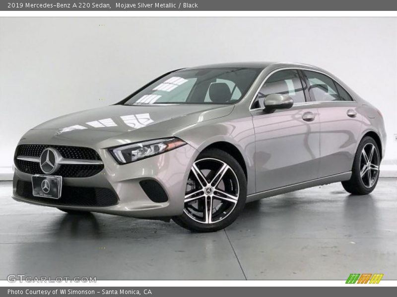 Mojave Silver Metallic / Black 2019 Mercedes-Benz A 220 Sedan