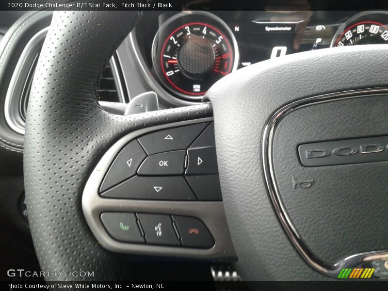 Pitch Black / Black 2020 Dodge Challenger R/T Scat Pack