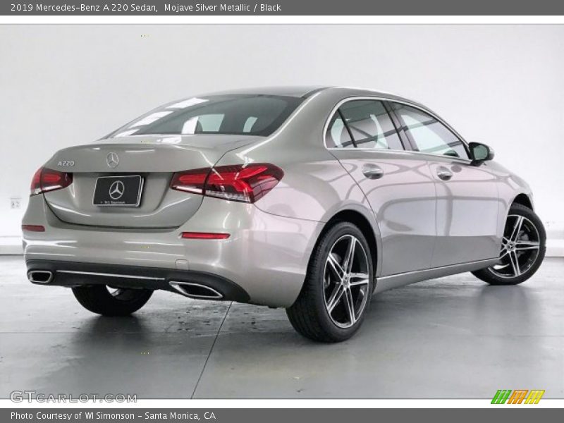 Mojave Silver Metallic / Black 2019 Mercedes-Benz A 220 Sedan