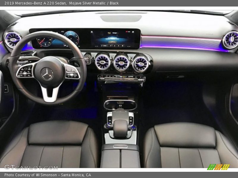 Mojave Silver Metallic / Black 2019 Mercedes-Benz A 220 Sedan