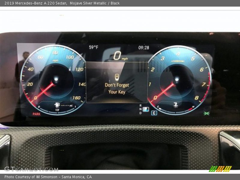Mojave Silver Metallic / Black 2019 Mercedes-Benz A 220 Sedan