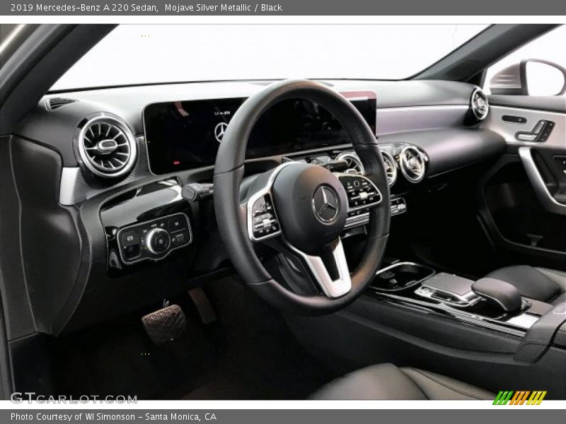 Mojave Silver Metallic / Black 2019 Mercedes-Benz A 220 Sedan