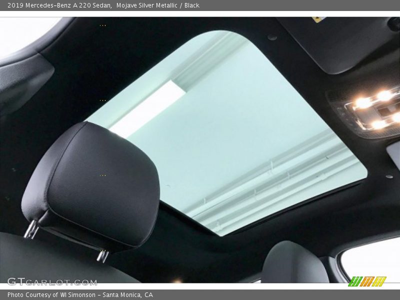 Mojave Silver Metallic / Black 2019 Mercedes-Benz A 220 Sedan