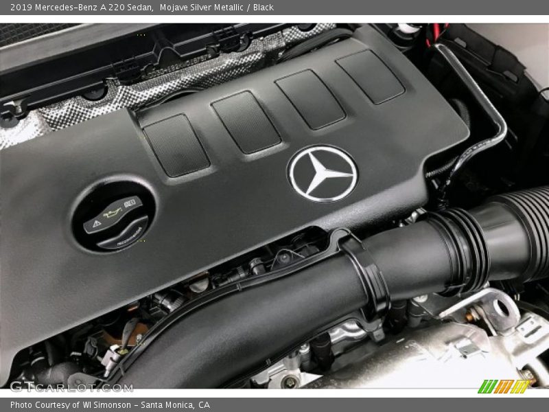 Mojave Silver Metallic / Black 2019 Mercedes-Benz A 220 Sedan