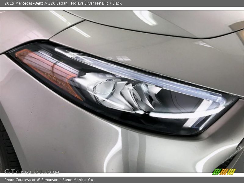Mojave Silver Metallic / Black 2019 Mercedes-Benz A 220 Sedan