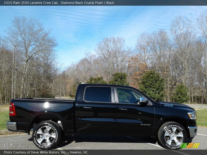  2020 1500 Laramie Crew Cab Diamond Black Crystal Pearl