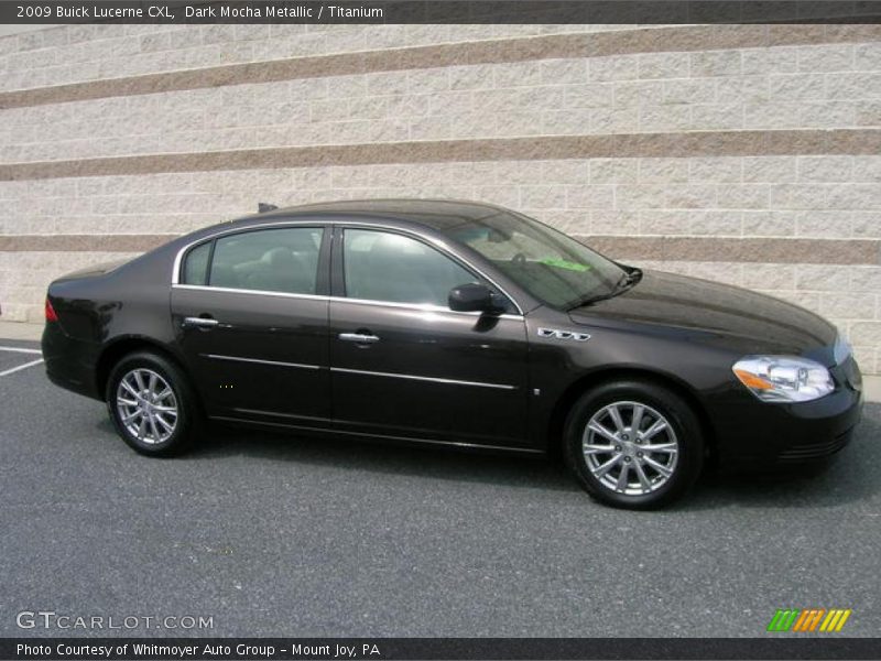 Dark Mocha Metallic / Titanium 2009 Buick Lucerne CXL