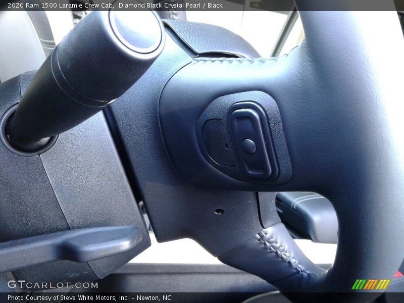 Diamond Black Crystal Pearl / Black 2020 Ram 1500 Laramie Crew Cab