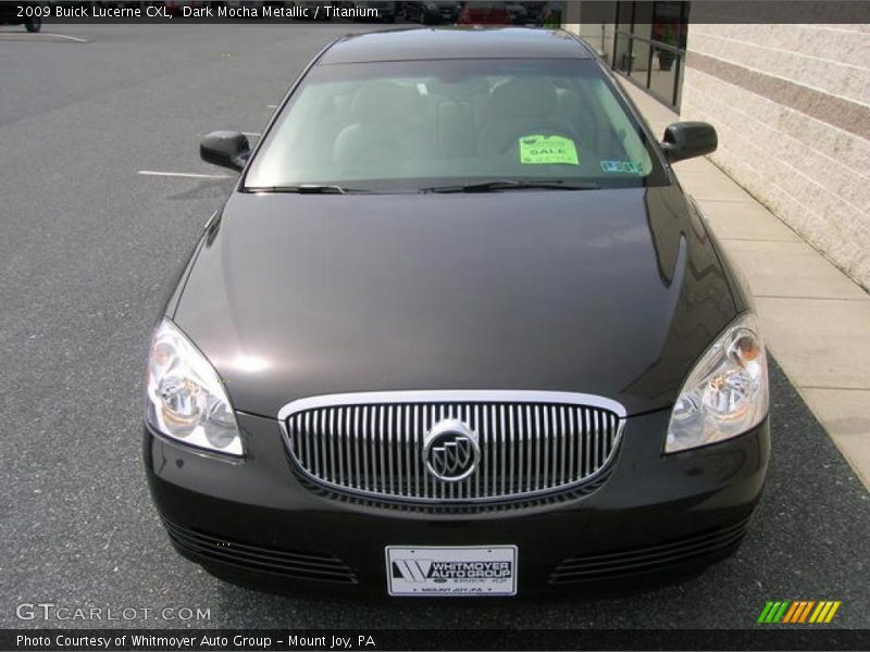 Dark Mocha Metallic / Titanium 2009 Buick Lucerne CXL