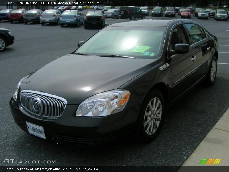 Dark Mocha Metallic / Titanium 2009 Buick Lucerne CXL