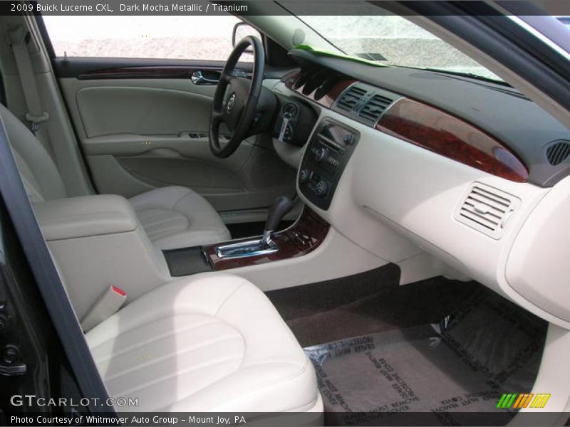 Dark Mocha Metallic / Titanium 2009 Buick Lucerne CXL