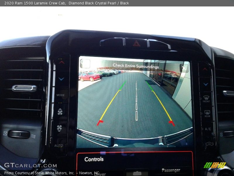 Diamond Black Crystal Pearl / Black 2020 Ram 1500 Laramie Crew Cab