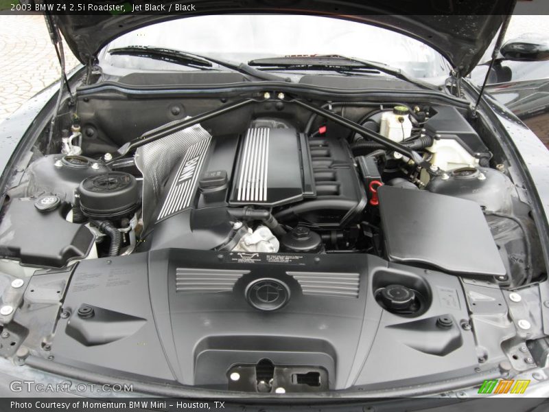 Jet Black / Black 2003 BMW Z4 2.5i Roadster