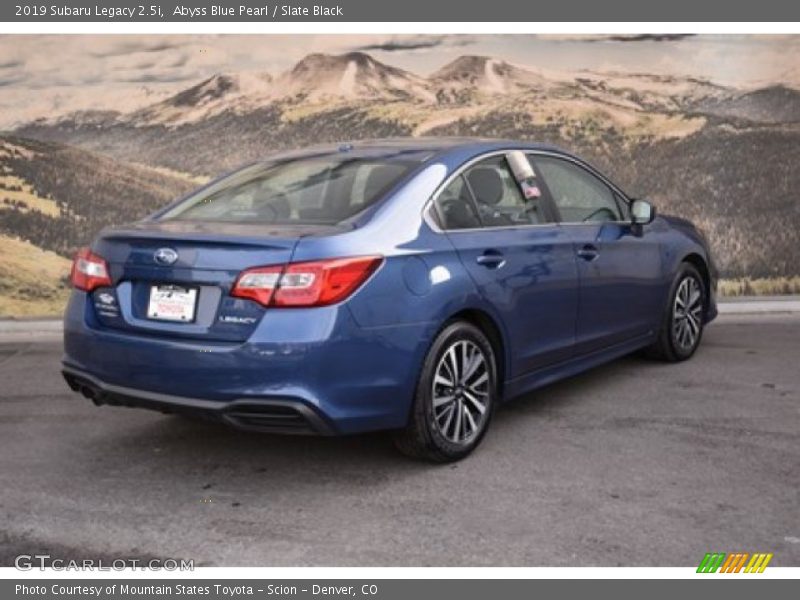 Abyss Blue Pearl / Slate Black 2019 Subaru Legacy 2.5i