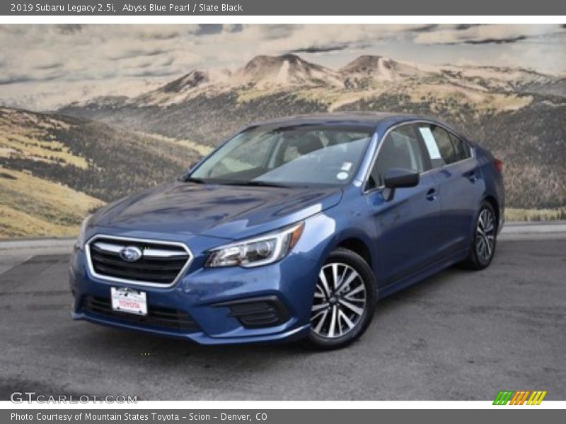 Abyss Blue Pearl / Slate Black 2019 Subaru Legacy 2.5i