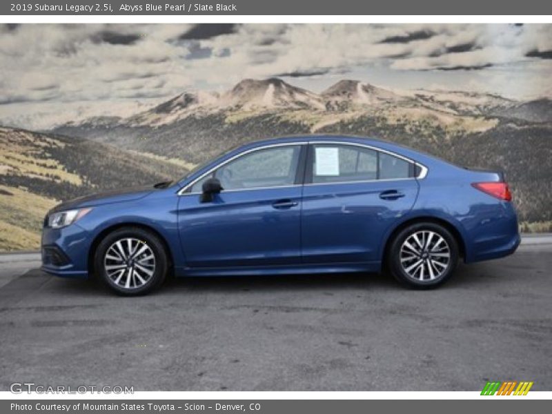 Abyss Blue Pearl / Slate Black 2019 Subaru Legacy 2.5i