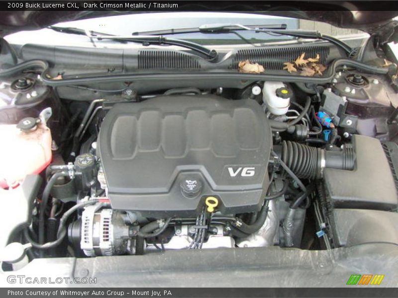 Dark Crimson Metallic / Titanium 2009 Buick Lucerne CXL