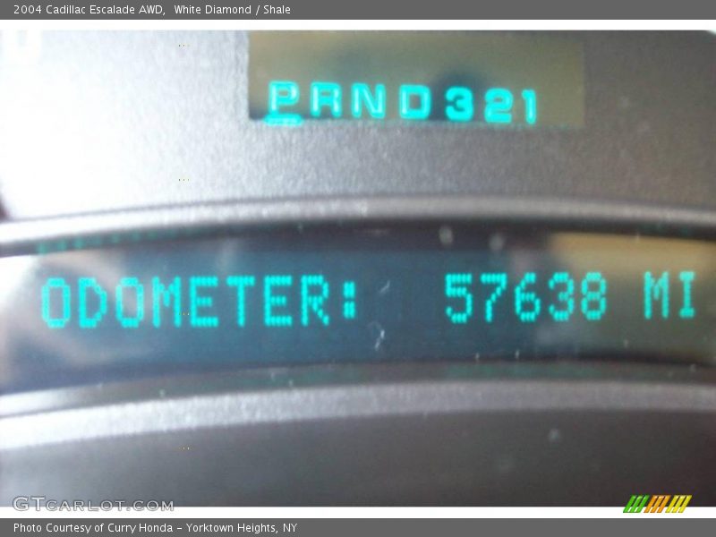 White Diamond / Shale 2004 Cadillac Escalade AWD